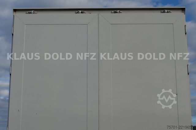Box trailer SPIER AGL 290 Koffer 45m³ Durchladeeinrichtung LBW