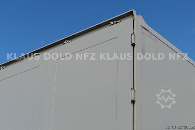 Box trailer SPIER AGL 290 Koffer 45m³ Durchladeeinrichtung LBW