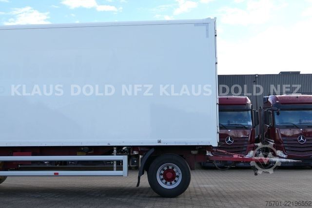 Box trailer SPIER AGL 290 Koffer 45m³ Durchladeeinrichtung LBW