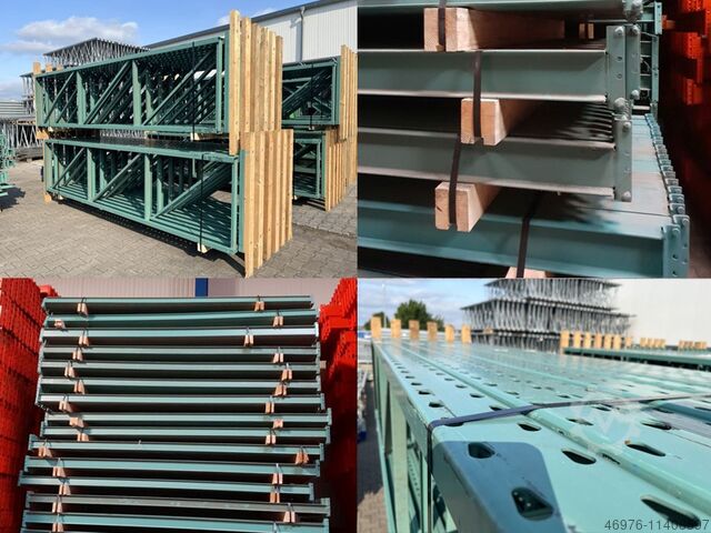 Palettenregal Hochregal Regal Hovuma/ 235,52 lfm./ Ständer: 3.650 x 870 mm/ Traverse: 2.880 mm