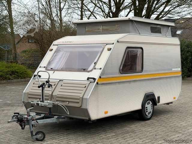 Caravan KIP Kompakt KK 400 EK Wohnwagen Hubdach Küche