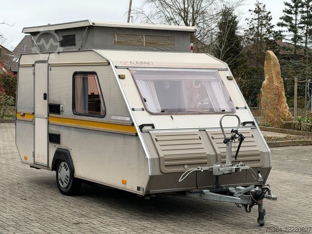 Caravan KIP Kompakt KK 400 EK Wohnwagen Hubdach Küche