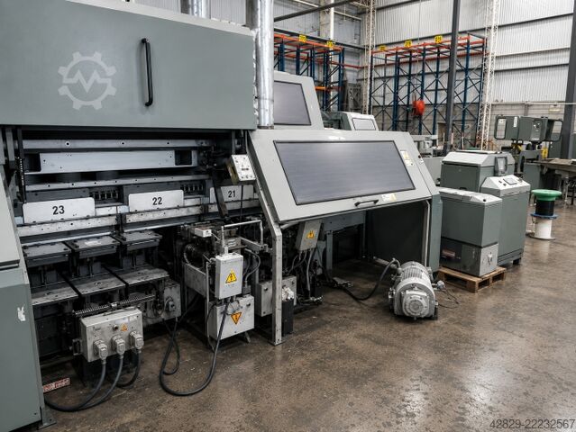 Binder with collating machines Muller Martini Corona 3010 C15-31