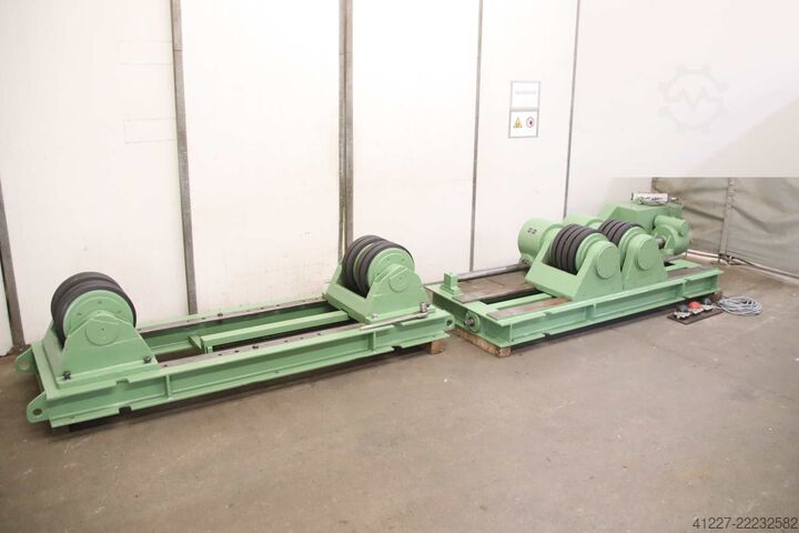 Container rotator 14 ton Deuma Heitze Rollenabstand 440 - 1800 mm