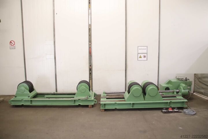 Container rotator 14 ton Deuma Heitze Rollenabstand 440 - 1800 mm