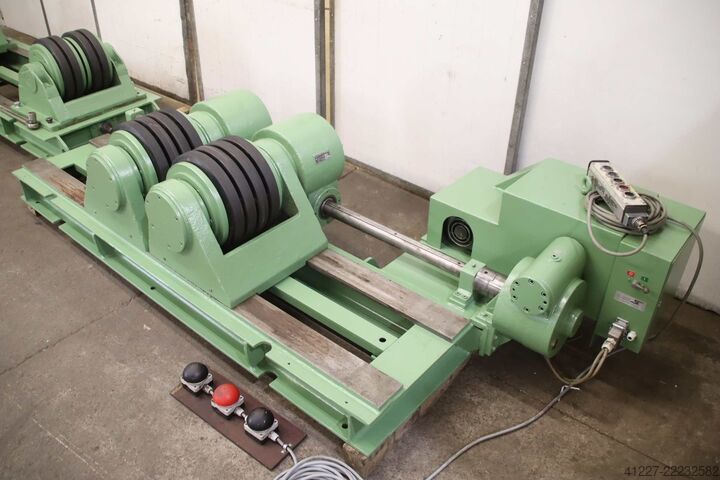 Container rotator 14 ton Deuma Heitze Rollenabstand 440 - 1800 mm