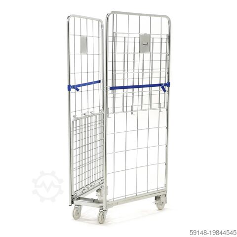 Used 2-Sides A-nestable, L: 800, W: 720, H: 1760 (mm).  840ltr, L: 800, W: 720, H: 1760 Kruizinga 182-HRC001GB