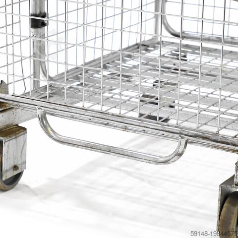 Gebrauchte Anti-Diebstahl Rollbehälter A-Gestell, nestbar, L: 900, B: 730, H: 1900 (mm). Kruizinga 98-5283GB