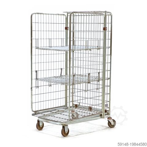 Used 3-Sides A-nestable, L: 880, W: 770, H: 1640 (mm). 752ltr, L: 880, W: 770, H: 1640 Kruizinga 98-534GB