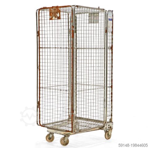 Used Full Security A-nestable, L: 860, W: 740, H: 1900 (mm).  825ltr, L: 860, W: 740, H: Kruizinga 98-6480GB