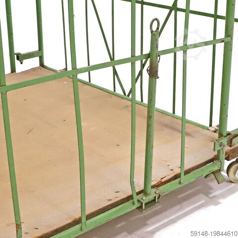 Used Furniture roll container L-nestable and stackable , L: 1800, W: 1500, H: 1800 (mm). Kruizinga 98-6675GB