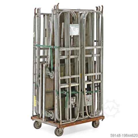 Used 2-Sides clamp fences + 2 tensioning belts, L: 800, W: 720, H: 1680 (mm). 792ltr, L: Kruizinga 98-6926GB