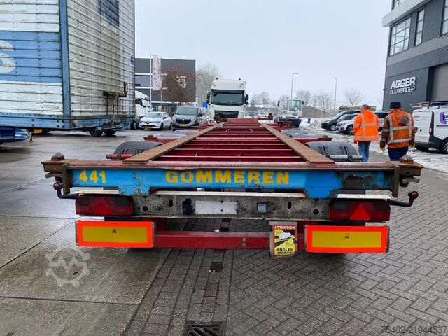 Container transport Groenewegen CC-12-27 / Container Chassis / 40 FT / BPW + Drums