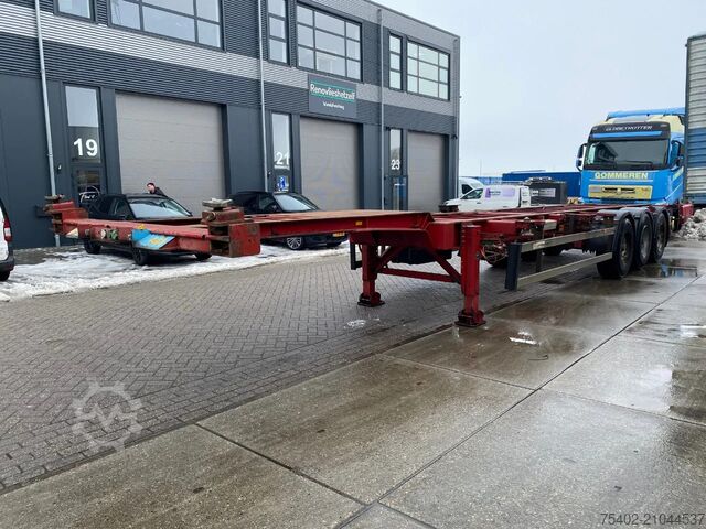 Container transport Groenewegen CC-12-27 / Container Chassis / 40 FT / BPW + Drums