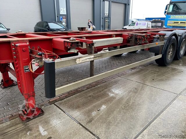 Container transport Groenewegen CC-12-27 / Container Chassis / 40 FT / BPW + Drums