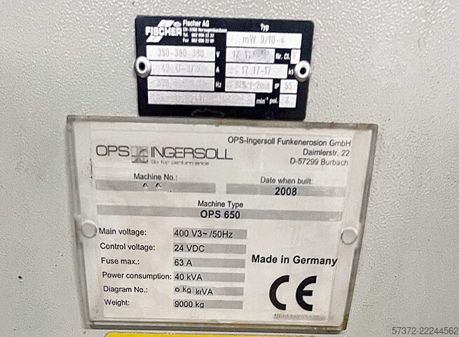 CNC Werkzeugfräsmaschine OPS Ingersoll OPS 650