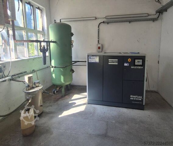 Schraubenkompressor Atlas Copco GA22VSD FF