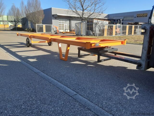 Platform trailer Stapler Center Fritz GmbH TLF 5000