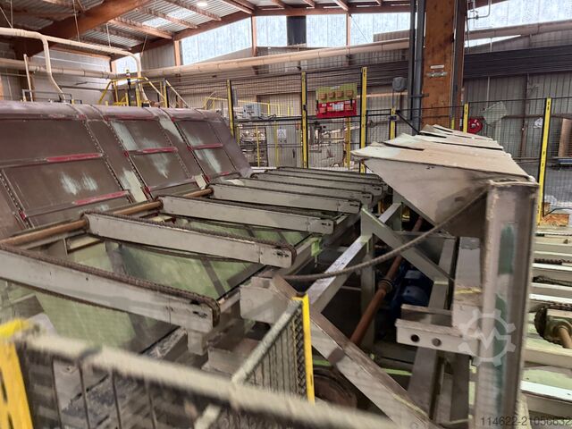 Stack unloader for planing line LECAB 