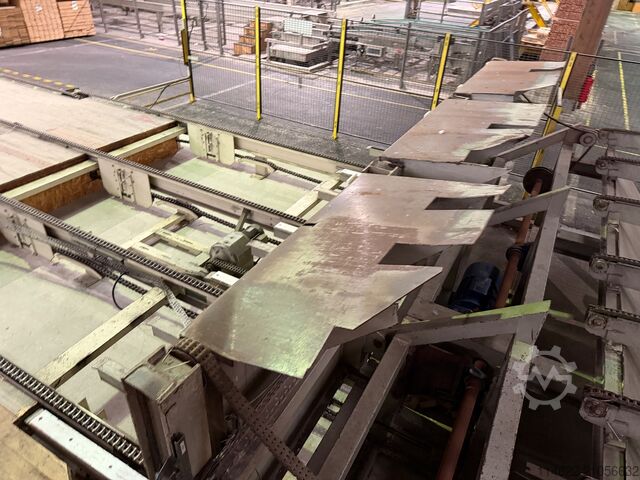 Stack unloader for planing line LECAB 