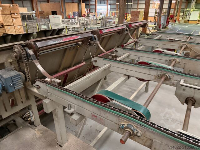 Stack unloader for planing line LECAB 