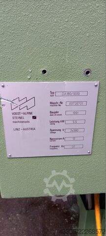 Leit-/Zugspindeldrehmaschine VOEST-ALPINE STEINEL DA 180
