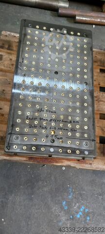 Aufspannplatte AMF Raster Platte mit Gußplatte  415X740 mm