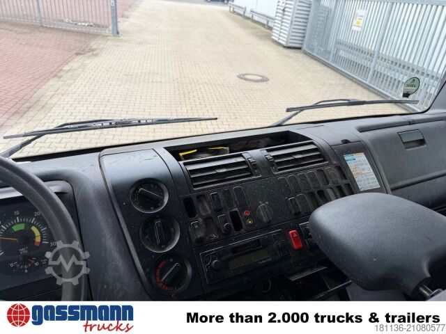 Transporter mit Kipper Mercedes-Benz Atego 815 K 4x2, Kran Hiab 066 B-2 CL, 2x AHK