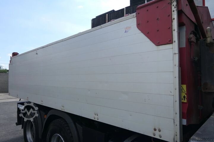 Kipper mit Kran MAN TGS 26.480 | 6X6 | 2 Side Tipper + Hydraulic du...