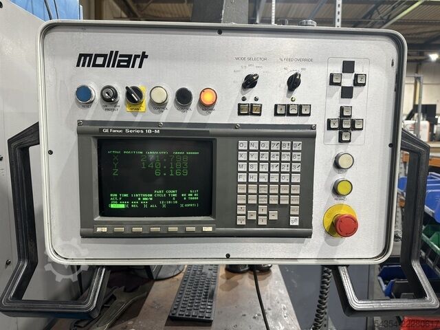 Omnisprint Tiefbohrmaschine (1997) Mollart 3 Axis Knee Type