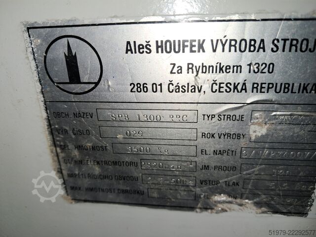 Widebelt sanding machine 3 units 1300mm Houfek MAXX SPB 1300 RRC