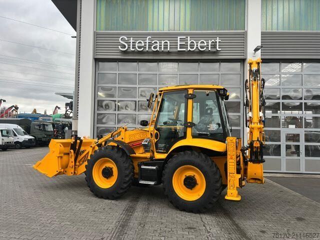 Bagger-/Lade-Kombination JCB 4CX / Klappschaufel / Dual Drive / Sonderedition