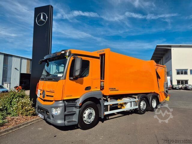 Refuse collection vehicle Mercedes-Benz Actros 2533 L Faun Variopress II524 V19 Zoeller