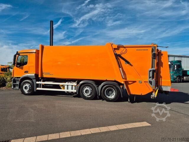 Refuse collection vehicle Mercedes-Benz Actros 2533 L Faun Variopress II524 V19 Zoeller