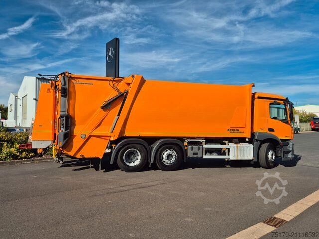 Refuse collection vehicle Mercedes-Benz Actros 2533 L Faun Variopress II524 V19 Zoeller