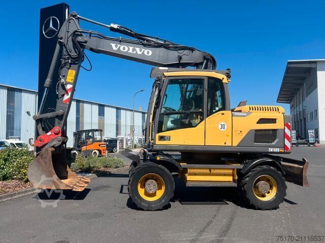 Radbagger Volvo EW160D / 2014 / 1xTieflöffel / Forstschutzgitter