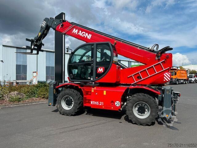 Teleskoplader Magni RTH 5.21 Roto / Funk / Gabel / nur 462h