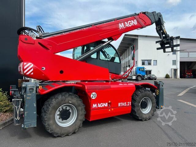 Teleskoplader Magni RTH 5.21 Roto / Funk / Gabel / nur 462h
