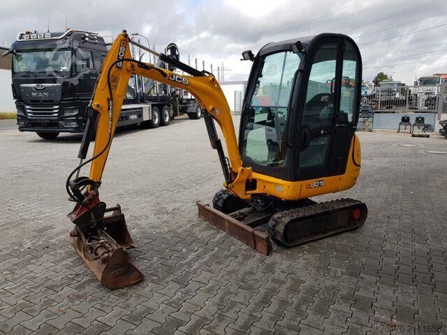 Minibagger JCB 8018 / 3.420h / hydrl. Grabenräumer / Tieflöffel