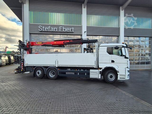 Kranwagen MAN TGS 26.470 6x2-4 LL Baustoff Palfinger PK20.501L