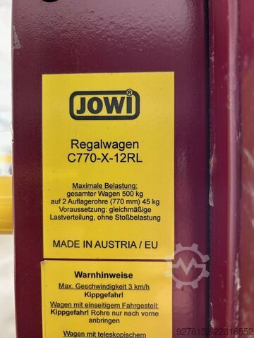 Storage and retrieval unit for highbay w Jowi C770-X-12RL
