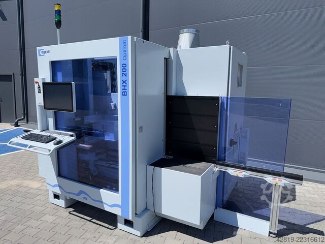 Bearbeitungszentrum mit Durchlauf Weeke OPTIMAT BHX200