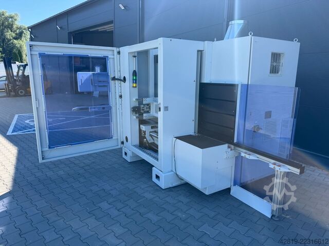 Bearbeitungszentrum mit Durchlauf Weeke OPTIMAT BHX200