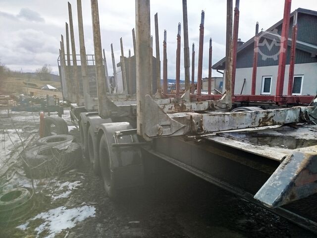 Holztransport Anhänger Zasław 