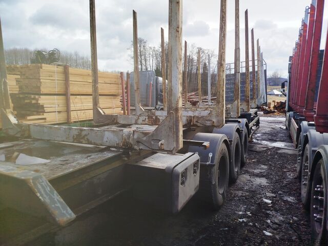 Holztransport Anhänger Zasław 