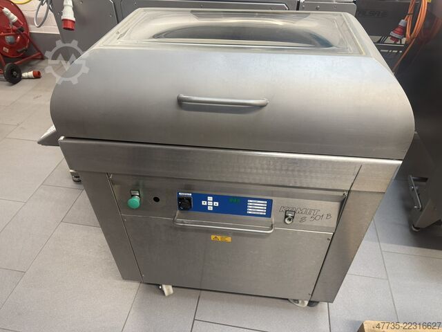 Vakuumverpackungsmaschine mit Tunnel KOMET S 501B and st 170