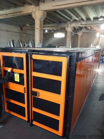 ELECTROSTATIC POWDER COATING OVEN HAS KİM İNŞAAT VE MAKİNE KİMYEVİ MADDE POWDER COATING OVEN