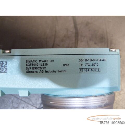 Component Siemens 6GF3440-1LE10 Codelesegerät