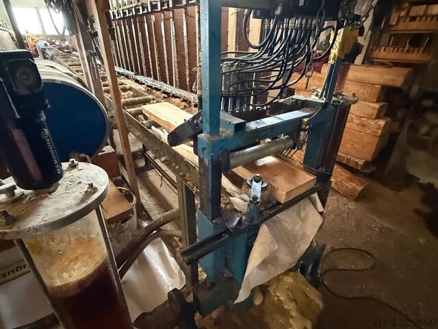 Leimbinderproduktion Weinig Unimat