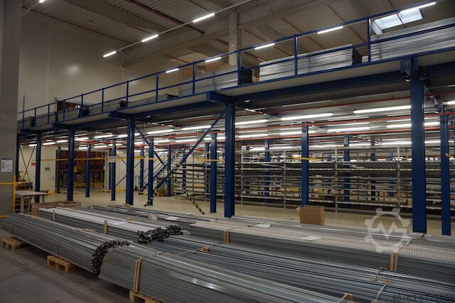 Stahlbaulagerbühne, 500kg/m2, 6.440m2 Pro Man Lagerbühne